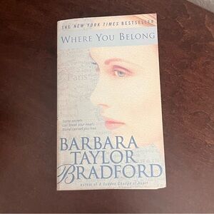 Where You Belong by Barbara Taylor Bradford (The New York Times Bestseller)